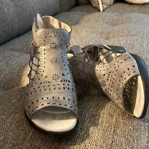 JBU Shoes Jbu By Jambu Nelly Encore Dress Wedge Sandals Poshmark